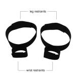 Sex Bed Bondage Restraints Set BDSM Kit Rope Thigh Restraints Sex Ties for Ankles and Wrists Bar Sex Bondage Gear & Accessories Sexy Sex Handcuffs Hand Cuff Bracelets for Women Adults Couples Sweater