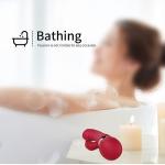 New Adult Tool for Women Today Silent Silicone Rabbit Ears Pleasure Toy Set Games for Men and Women Machine Realistic Handheld Gifts for Her 10 Modes Red