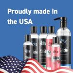 XESSO Anal Desensitizing Lube 8.3 Fl Oz, Water-Based Lubricant Rear Comfort Glide for Men, Women & Couples, Gently Numbing, Backdoor Relax Lubricant Gel, Made in US, Discreet Packaging