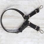 Punk Gothic Leg Harness, Leather Garter with Thigh Ring & Suspenders for Women Men, BDSM Cage Bondage Accessories, Fetish Gear for Costume Party Cosplay, Valentines Day Gifts for Her Him