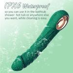 Surprise Quiet Powerful 10 Modes Rabbit Ears Pleasure Toys for Women Games Toys Rabbit Gifts for Women Private Area Adult Toy of Love for Your Lady Friend (Green)