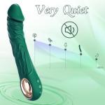 Surprise Quiet Powerful 10 Modes Rabbit Ears Pleasure Toys for Women Games Toys Rabbit Gifts for Women Private Area Adult Toy of Love for Your Lady Friend (Green)