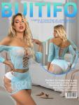 Buitifo Womens Lingerie Set Fishnet Babydoll Bodysuit Sexy Nightwear（LightBlue,M
