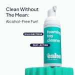 Hello Cake Toy Cleaner, Adult Toy Cleaner with Easy to Use Pump, Natural Gentle Foaming Cleanser, Fragrance-Free, Extend The Life of Toys, 1.7 fl oz