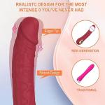 2026 New Today Adult Silent Realistic Thrusting Stimulation with Strong Suction Cup for Hands-Free Powerful Waterproof Toys Adult Tools for Women