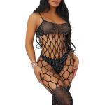 Famstar Sexy Lingerie for Women Naughty Fishnet Bodysuit Lingerie Set Outfits Erotic Mesh Sheer Teddy