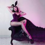 WUXIN H&P Women's 8 in Platform Sandal Heels With Ankle-Strap, Sexy Pole Dance High Heel, 20 cm Exotic Dancer Shoes, Stiletto US 10, Black