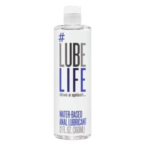 LubeLife Water-Based Anal Lube for Men, Women & Couples – Personal Lubricant Safe for Ingestion, Toy & Condom Compatible, Water Based Lubricant Gel for Privacy & Intimacy (12 Fl Oz)