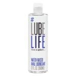 LubeLife Water-Based Anal Lube for Men, Women & Couples – Personal Lubricant Safe for Ingestion, Toy & Condom Compatible, Water Based Lubricant Gel for Privacy & Intimacy (12 Fl Oz)