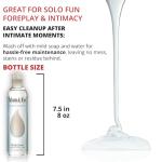 Adam & Eve Silicone Based Personal Lubricant, Adult Sex Lube for Women, Men, Couples, Lubricants for Privacy and Toys, Long Lasting Non Sticky, Anal & Dildo Gel, Vagina Lube, 4 oz, Clear