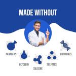 LubeLife Water-Based Anal Lube for Men, Women & Couples – Personal Lubricant Safe for Ingestion, Toy & Condom Compatible, Water Based Lubricant Gel for Privacy & Intimacy (12 Fl Oz)