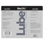 Adam & Eve Silicone Based Personal Lubricant, Adult Sex Lube for Women, Men, Couples, Lubricants for Privacy and Toys, Long Lasting Non Sticky, Anal & Dildo Gel, Vagina Lube, 4 oz, Clear