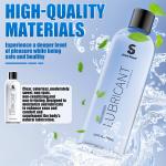 S Shock Shark 7 Fl.oz Lube Lubricants for Privacy Anal Body Glide Sex Lube Water Based Lubricant Personal Lubricant Sliquid Slippery Stuff Personal Sex Lubricant