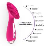 Rabbit Ear Adult Tools for Women Sucking Toy for Woman Pleasure Adult Toys USB Rechargeable Consolador for Men and Womens Toys Waterproof Gifts for Women Soft Sensory Toys Woman