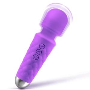 LUMIO Body Back Relaxation Massager - Mini - Travel - 9 Speeds 19 Modes - for Back - Foot - Arm Muscle Relaxation ((Purple))