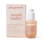 Playground Mood Maker Intimacy Oil, Organic Pleasure Enhancer with Ashwagandha, Reishi & Cordyceps, Pleasure Enhancing, Organic, Hydration, Travel Friendly Formula, 1 Fl. Oz.