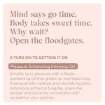 Playground Mood Maker Intimacy Oil, Organic Pleasure Enhancer with Ashwagandha, Reishi & Cordyceps, Pleasure Enhancing, Organic, Hydration, Travel Friendly Formula, 1 Fl. Oz.