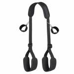 GAOLUWAN Bdsm Sex Bed Bondage Restraints Kit Toys Sex Ties for Ankles and Wrists Bar Fuzzy Hand Cuff Set Handcuffs for Adults Grownups Bedroom Bondage Gear & Accessories Bondaged Bed Tie Downs Sweater