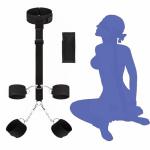 BDSM Sex Bed Bondage Restraints Kit Toys Rope Straps Couple Sex Fuzzy Hand Cuff Set Handcuffs for Adults Grownups Bedroom Bondage Gear & Accessories Sex Hand Cuff Handcuff Bracelets for Women Sweater