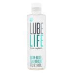 LubeLife Water Based Lube – Toy-Safe Personal Lubricant for Men, Women & Couples, Travel Size, Non-Staining, Easy Clean-Up, 8 Fl Oz