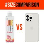 LubeLife Water-Based Warming Lubricant, Warm Invigorating Heating Sensation, Lube for Men, Women and Couples, 8 Fl Oz