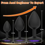 Portable Newly Training Tool Toys Plugs Kit Butt Adult Toy for Couple Butt Trainer Kit Plugs Relaxing Tools for Men Women Sunglasses S9