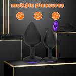 Portable Newly Training Tool Toys Plugs Kit Butt Adult Toy for Couple Butt Trainer Kit Plugs Relaxing Tools for Men Women Sunglasses S9
