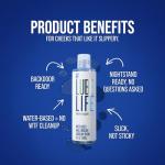 LubeLife Water-Based Anal Lube for Men, Women & Couples – Personal Lubricant Safe for Ingestion, Toy & Condom Compatible, Water Based Lubricant Gel for Privacy & Intimacy (8 Fl Oz)