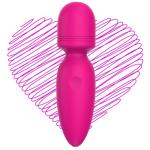 Mini Massager,Small Cordless Handheld Massager with 10 Quiet Vibration Modes, Personal Rechargeable Massager for Neck Shoulder Back Body