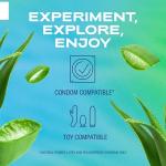 K-Y Natural Feeling with Aloe, Water Based Lube for Sex, Sex Toy & Anal Lube, Non-Sticky Personal Lubricant, Condom-Friendly, pH-Friendly, Travel Size Lubricant, 2.5 Fl Oz