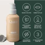 Quinn Wellness 4oz Silicone-Based Personal Lube, Organic Hypoallergenic & Hydrating Lubricant for Her, Him & Couples, Unscented Moisturizing Lubrication