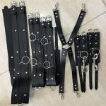 Fangool Women Punk Belt PU Leather Body Chain Waist Belt BDSM Lingerie Bondage Harness
