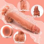 New Adult Toy for Women 7.87 Inch Realistic Silicone Dick with Remote Vibrador Control and Strong Suction Cup for Hands-Free Play - BMBUJO