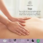 Organic - Edible Floral Sensual Massage Oil for Couple - Lickable | Serenity Scent for Intimate Sexual Moments - No Stain & Non-Sticky | with Coconut Oil, Orange Blossom & Lavender