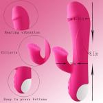 Adult Toys for Women Pleasure Toy Machine 7 Powerful Modes Portable Rabbit Ears Adult Tool for Women Today Toys for Girlfriend Games Soft Silicone Pleasure