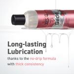 XESSO Strawberry Anal-Ease Lube 4 fl oz, Water-Based Backdoor Relax Desensitizing Gel for Men Women Couples, Rear Comfort Lube Made in US, Discreet Packaging