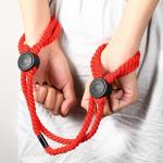 2Pack Black & Red Sex Bondage BDSM Rope Kit Handcuffs Sex Bed Set Adults Couples Bondage Gear & Accessories for Women Men Sweater Yoga A08g