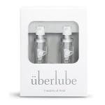 Uberlube Silicone Lube - Good to Go Travel Refill Unscented Silicone Lubricant Personal Lubrication : Latex Safe Sex Lube Liquid for Couples, Vaginal & Anal - 2 Tubes - 15ml