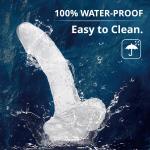 Thrusting Diodes for Her, Adult Toys for Women Realistic Silicone Dick with Strong Suction Cup for Hands Free Thrusting Play Q1R1S59