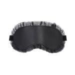 Lace PVC Blindfold Eye Mask Sexy Role Play Cosplay Accessory Black White Pink Valentine’s Day Halloween (Black)