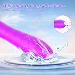 6.5 inch Realistic Silicone Thrusting and Heating Toys, Remote Adult Toys for Women with Strong Suction Cup for Hands Free F1A