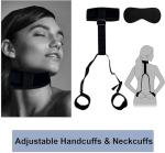 GAOLUWAN BDSM Sex Bed Bondage Restraints Kit Toys Straps Couple Fuzzy Fluffy Hand Cuff Set Handcuffs for Adults Grownups Bedroom Bondage Gear & Accessories Sex Hand Cuff Bracelets Positions Sweater