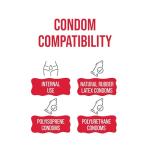 LubeLife Water-Based Fun On The Beach Flavored Lubricant, Personal Lube for Men, Women and Couples, Made Without Added Sugar, 8 Fl Oz