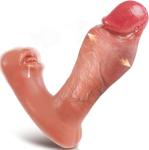 Thrusting for Her, Adult Toys for Women Realistic Silicone Dick with Strong Suction Cup for Hands Free Thrusting Play HIM57