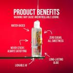 LubeLife Water-Based Fun On The Beach Flavored Lubricant, Personal Lube for Men, Women and Couples, Made Without Added Sugar, 8 Fl Oz