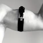 FEHEOO Black Arm Band Arm Harness Bondage Chest Harness Men's Harness Belt Body Chest Harness for Men Sexy Punk Body Harness Buckle Clothes Outfits, Nightclub Cosplay Clubwear