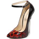 F&A LOVING Men's Women's Super High Heel Pointed Sexy Fetish High Heels drag queen Heel crossdresser Stripper shoes