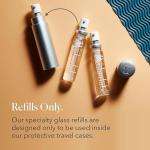 Uberlube Silicone Lube - Good to Go Travel Refill Unscented Silicone Lubricant Personal Lubrication : Latex Safe Sex Lube Liquid for Couples, Vaginal & Anal - 2 Tubes - 15ml