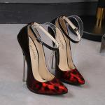 F&A LOVING Men's Women's Super High Heel Pointed Sexy Fetish High Heels drag queen Heel crossdresser Stripper shoes