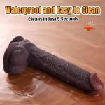 Adult Toys for Women 10.8 Inch Realistic Silicone Dick with Strong Suction Cup for Hands-Free Thrusting Play Gifts for Her XST146